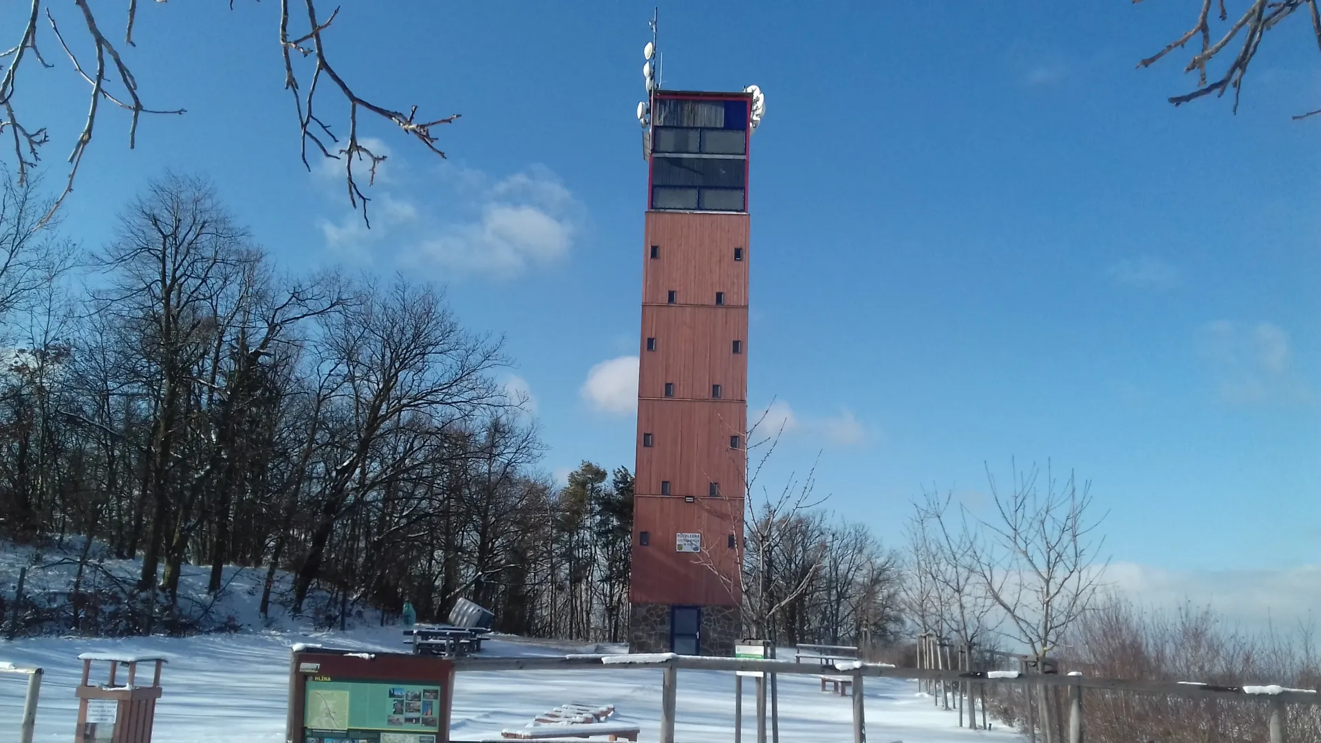The Lookout Tower of Vladimír Menšík near the Village of Hlína