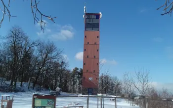 The Lookout Tower of Vladimír Menšík near the Village of Hlína