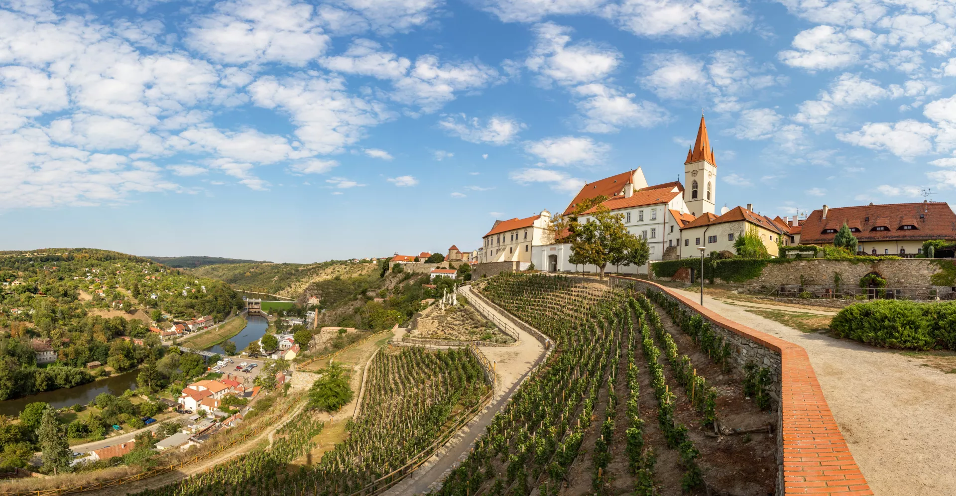 With a Kickbike to Znojmo